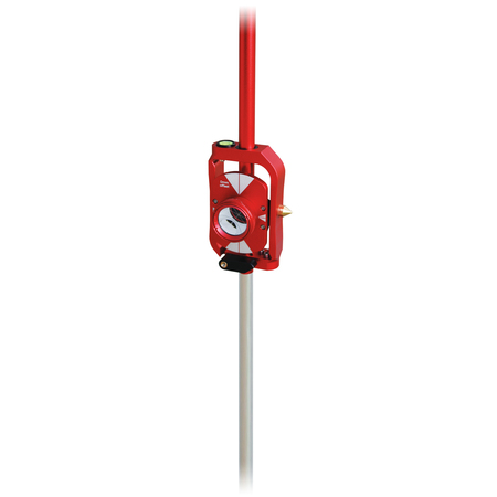 SITEPRO 1518-R Mini Prism Sliding Pole System, Red 03-1518-R